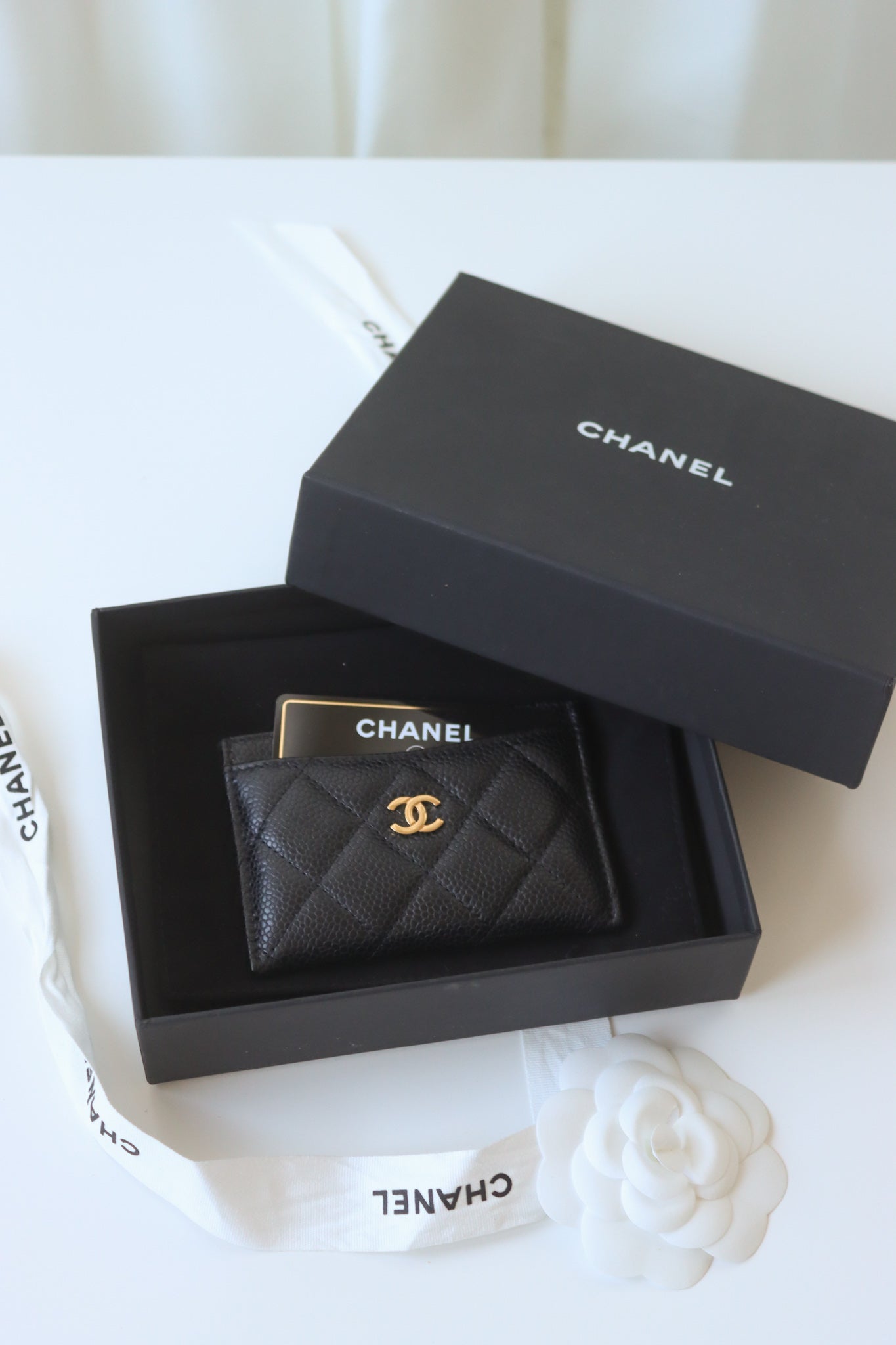 Chanel card holder