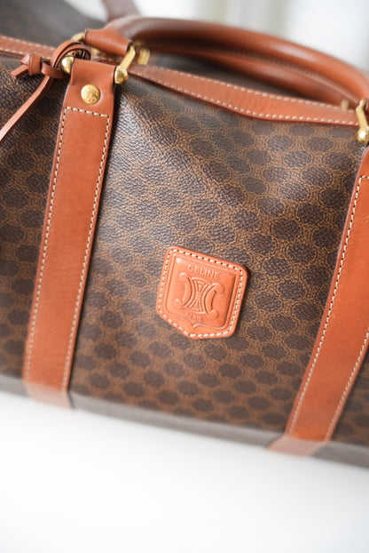 Celine Macadam Triomphe travel bag