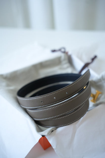 Hermès Reversible H belt