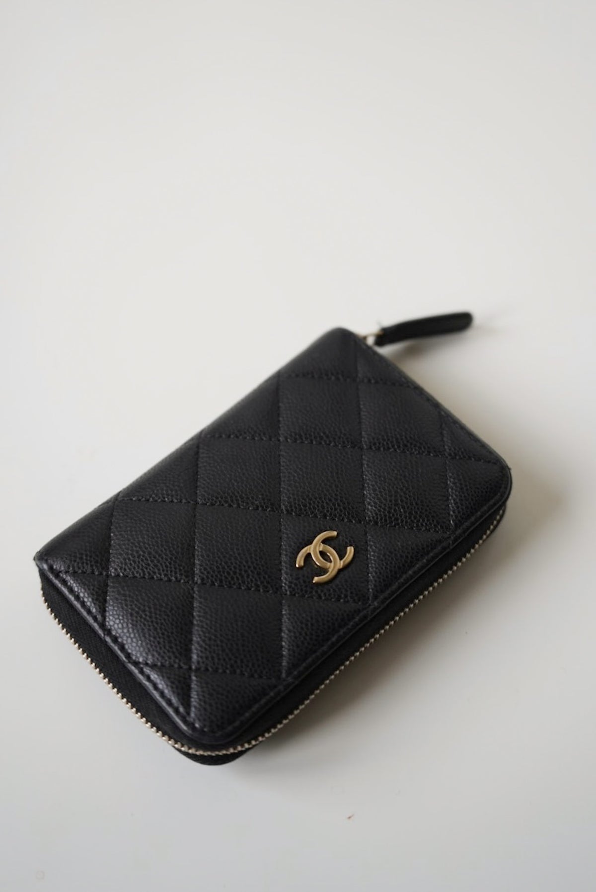 Chanel Wallet with zipper pocket