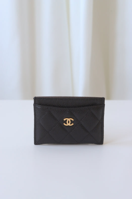 Chanel card holder