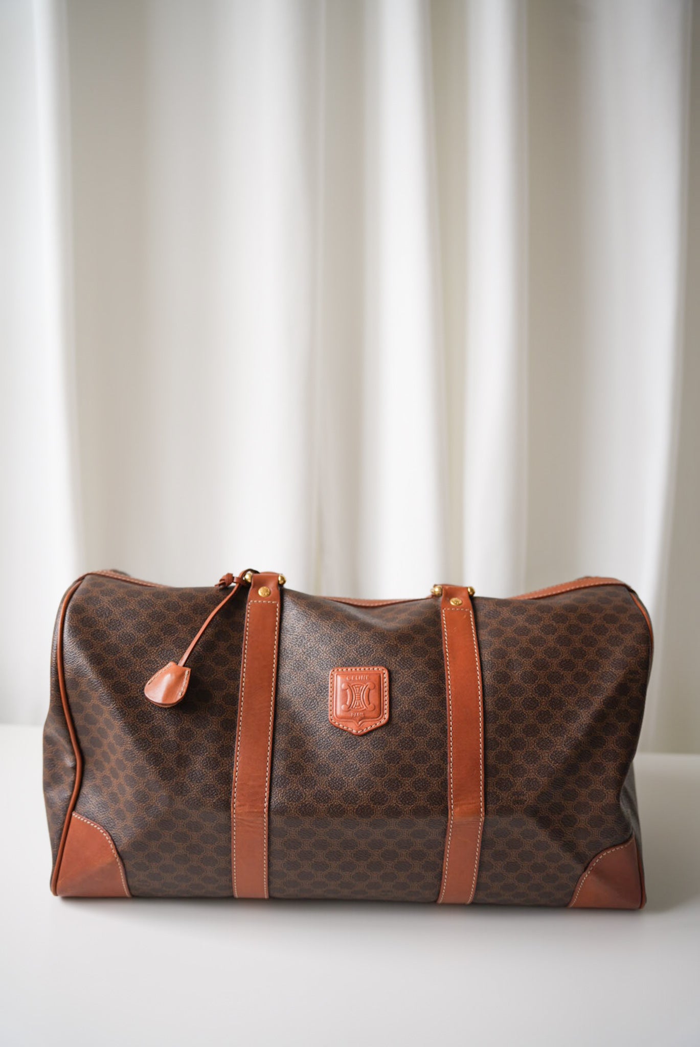 Celine Macadam Triomphe travel bag