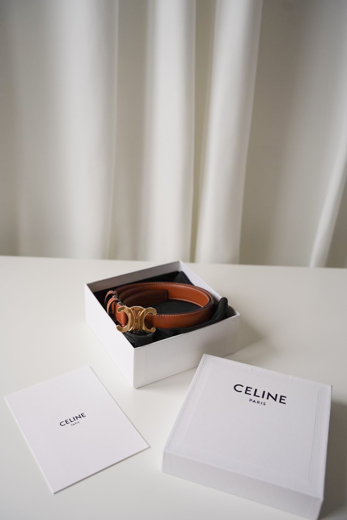 Celine Medium Triomphe belt