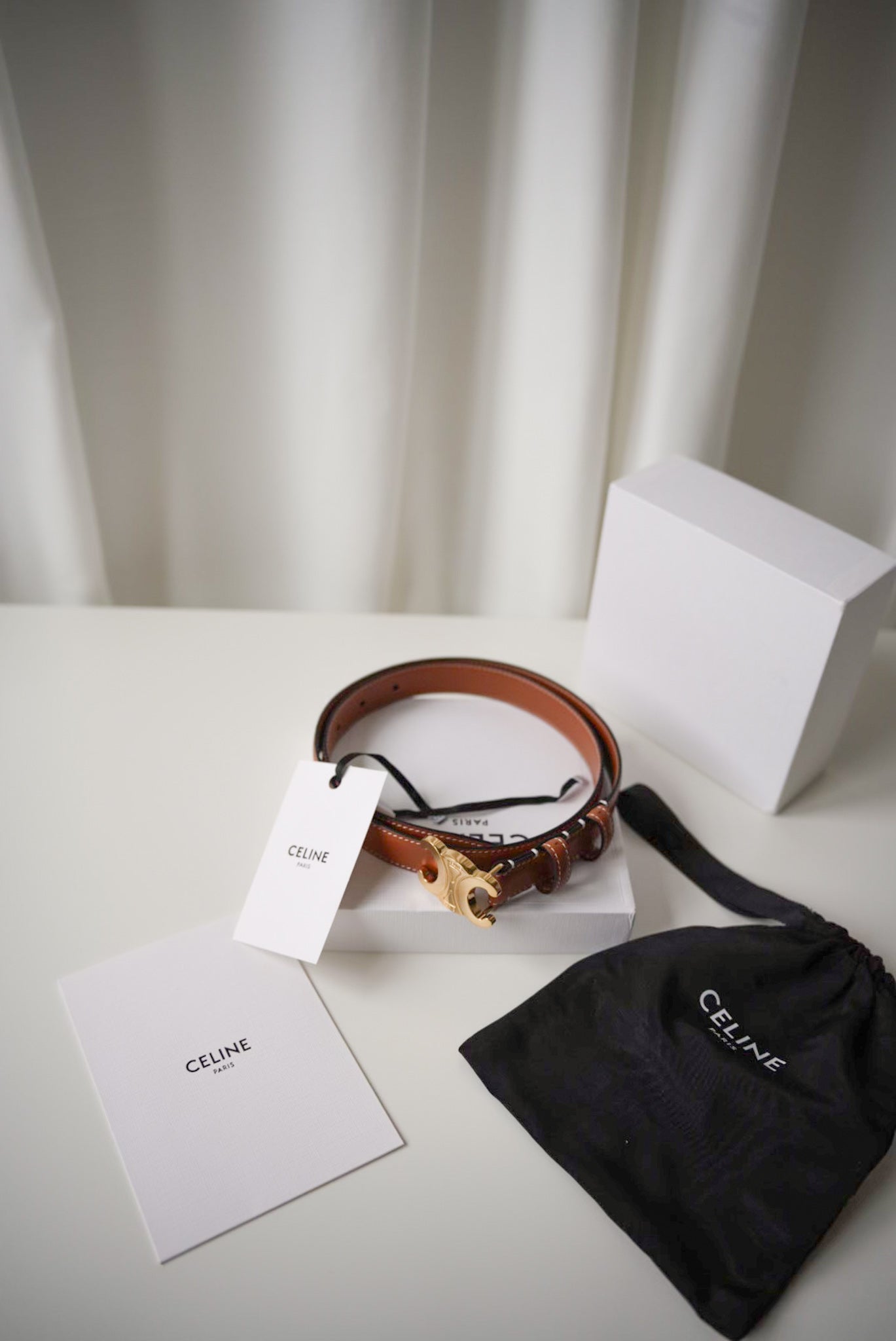 Celine Medium Triomphe belt